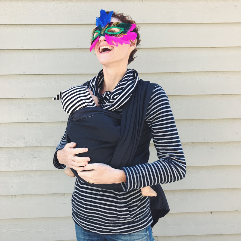 Mardi Gras is Better with Babywearing!