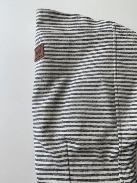 Happy Baby Onbuhimo Charcoal Stripe