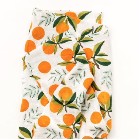 Clementine Swaddle Blanket