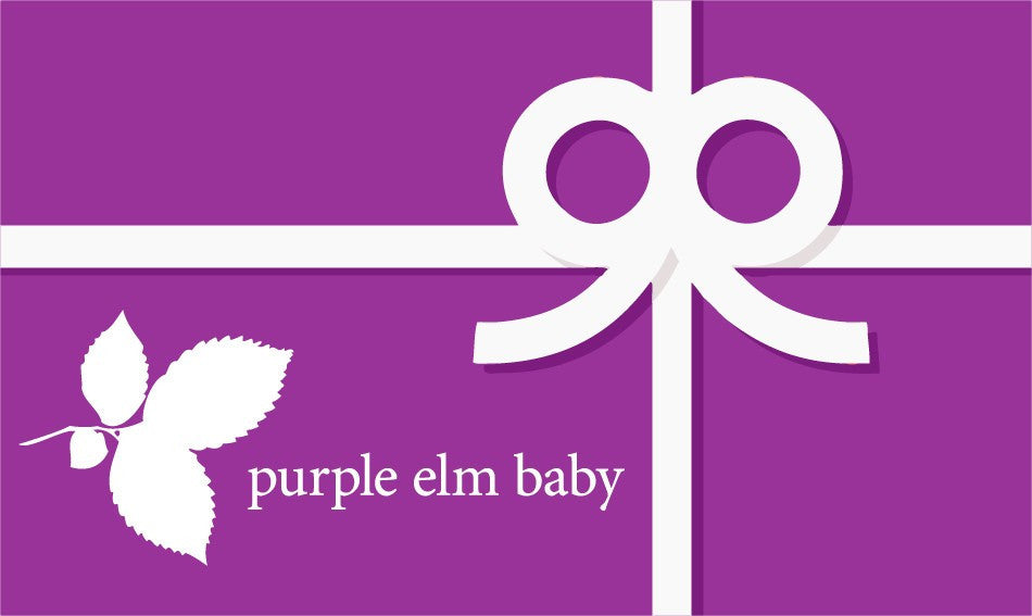 Purple Elm Baby Gift Card