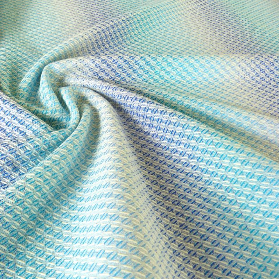 ディディモス　ディディタイ　ファセットMidday sky Didymos Facett Midday Sky Woven Wrap at Purple Elm Baby