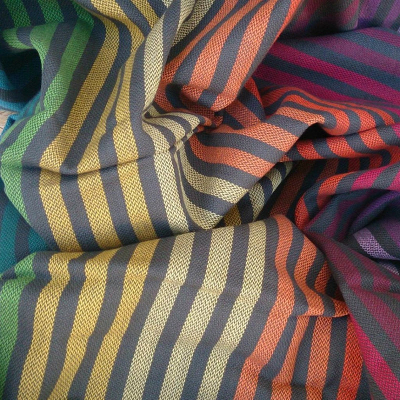 Girasol Disco Rainbow Woven Wrap