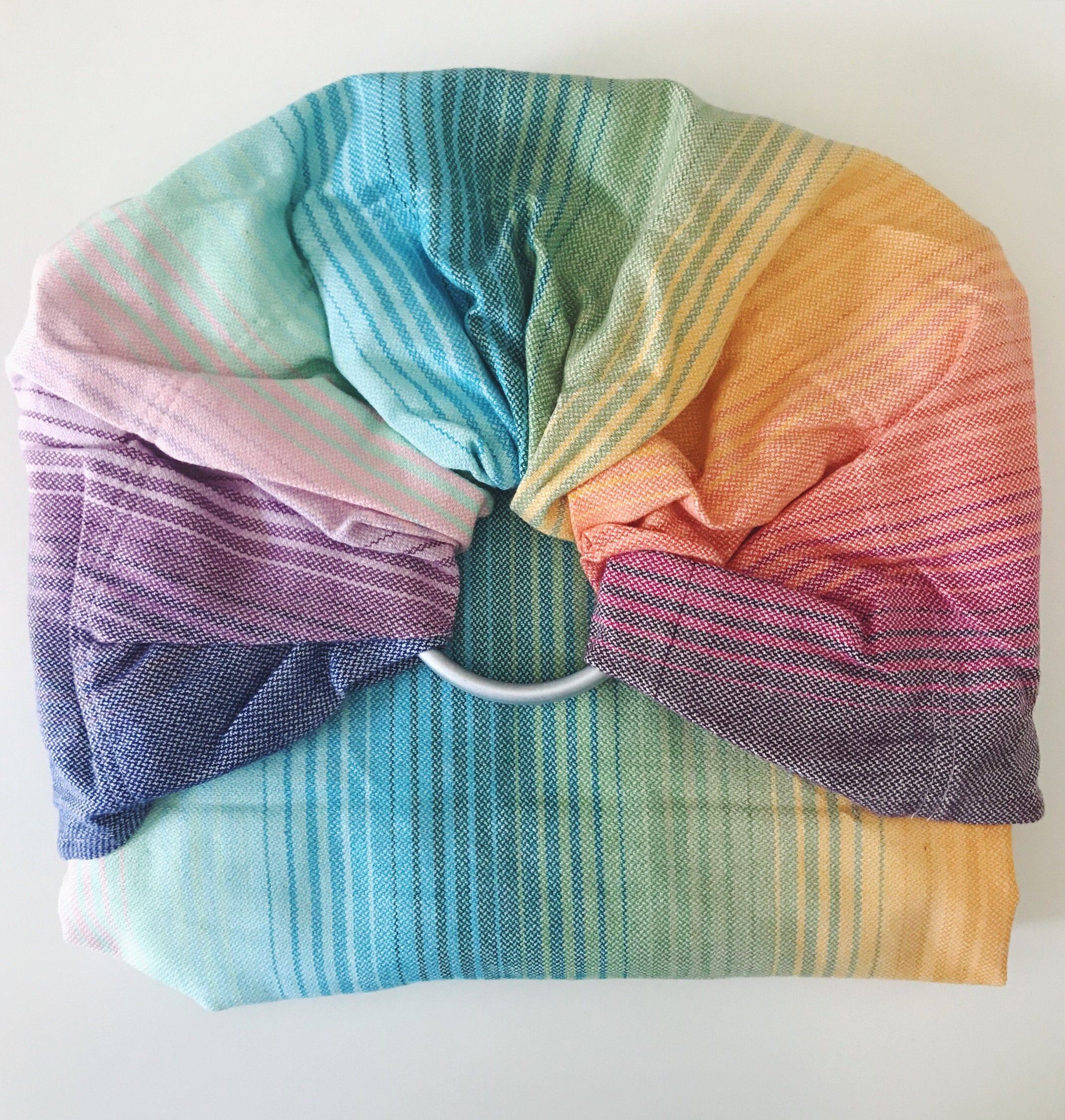 Girasol Rainbow Dreamer Ring Sling at Purple Elm Baby
