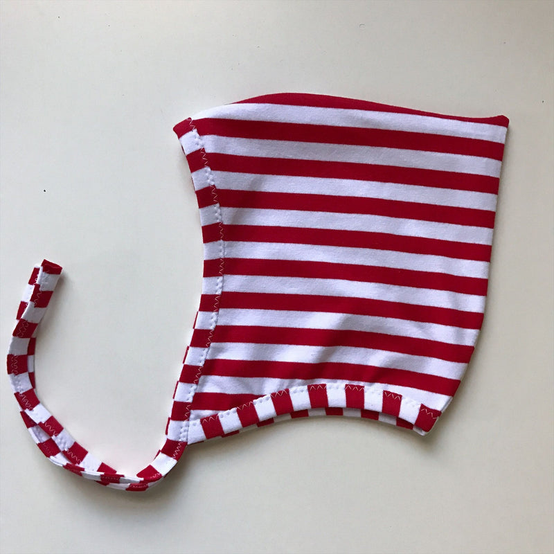 Red & White Stripe Pixie Hat