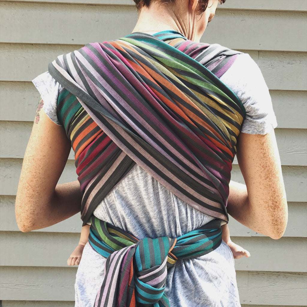 Girasol Disco Rainbow Woven Wrap