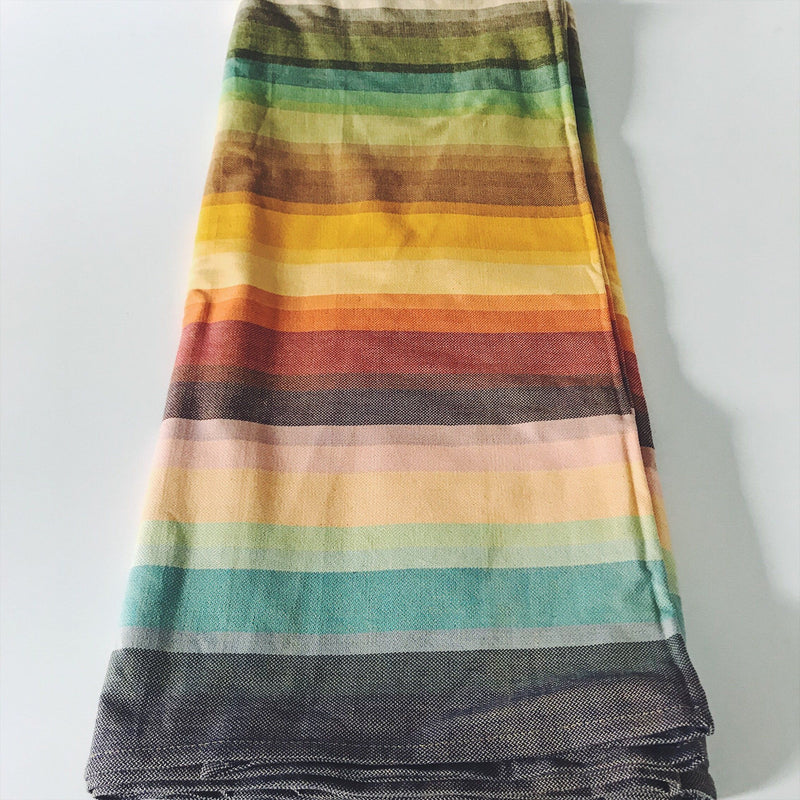 Girasol Elements Rainbow Woven Wrap Purple Elm Baby