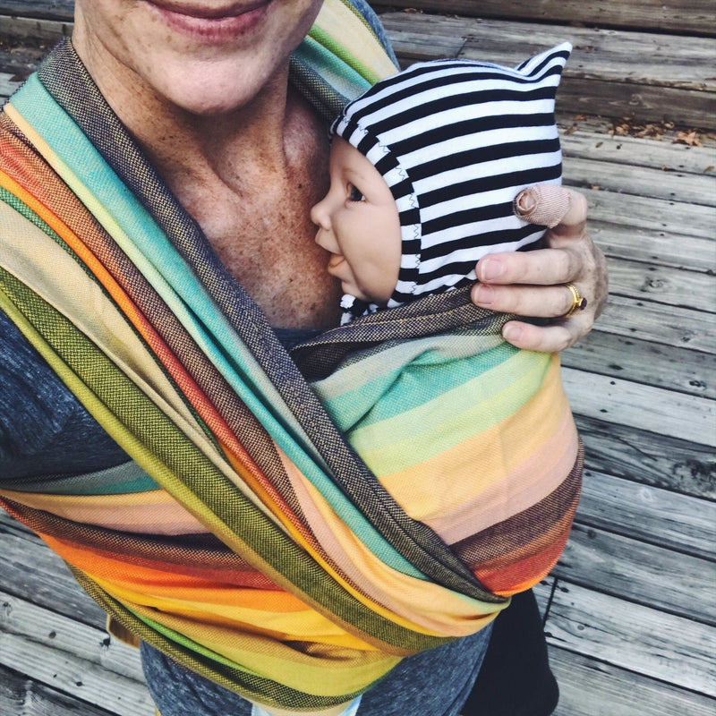 Girasol Elements Rainbow Woven Wrap