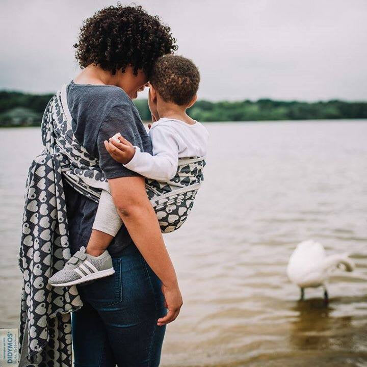 Didymos Hearts Monochrome Woven Wrap