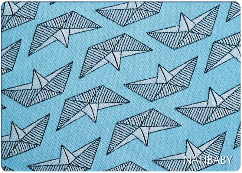 Natibaby Paper Boats Woven Wrap